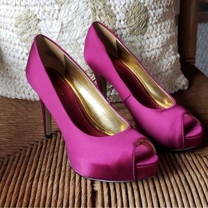 Nine West Satin Heels